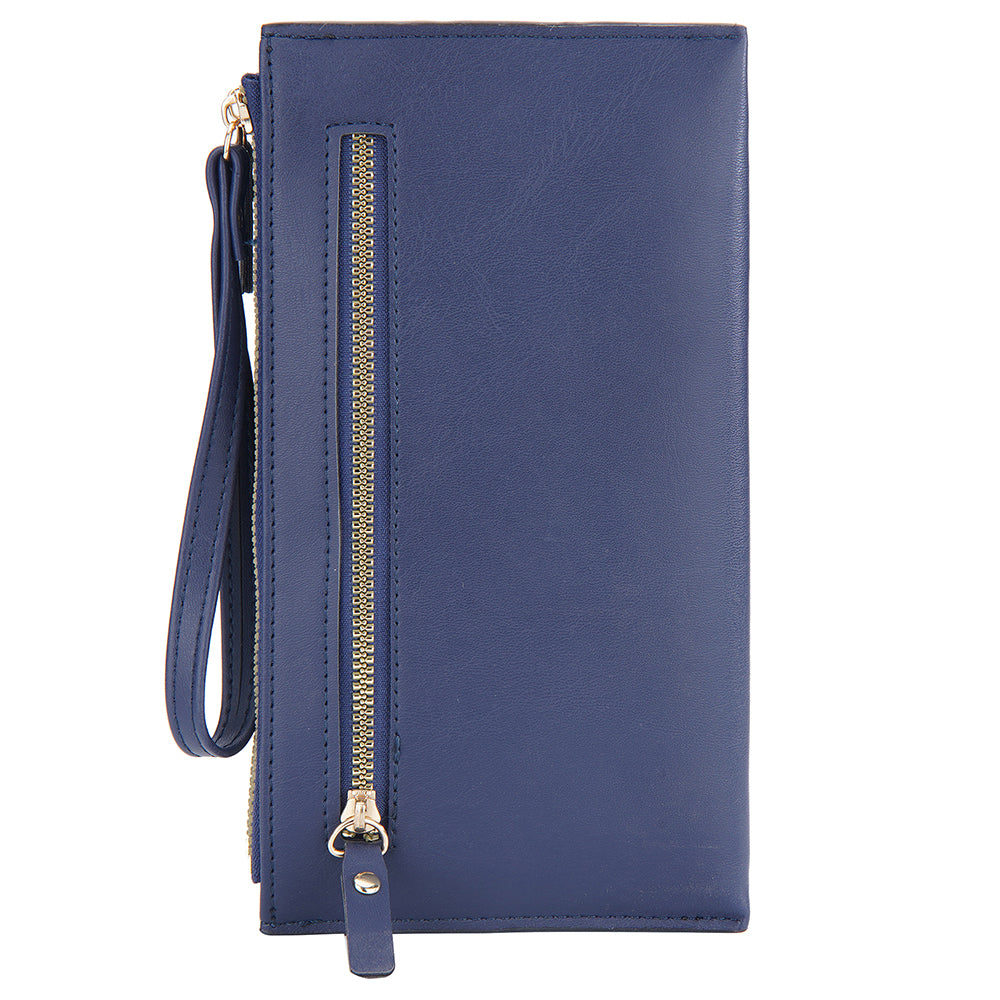 BAELLERRY N3238 Rhombus Stitching Lines Double Zipper Cellphone Clutch Women Purse PU Leather Long Wallet with Hand Strap BAELLERRY N3238 Rhombus Stitching Lines Double Zipper Cellphone Clutch Women Purse PU Leather Long Wallet with Hand Strap